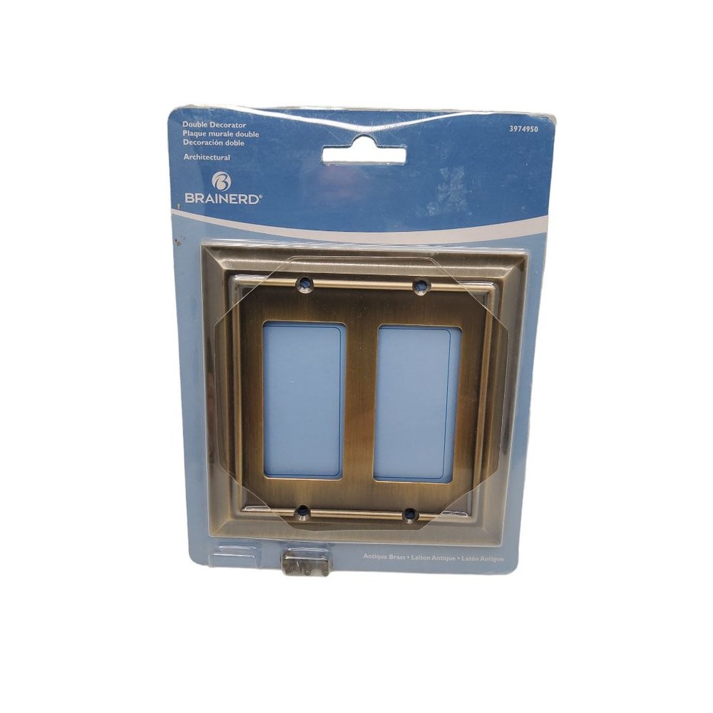new liberty hardware brainerd double decorator brushed bronzewall switchplate co